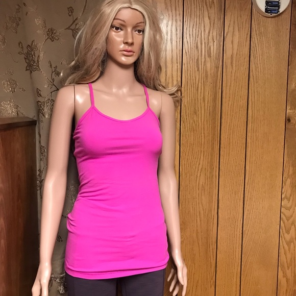 Lululemon Power & Tank Size-4-Pink Good Condition - Picture 3 of 13
